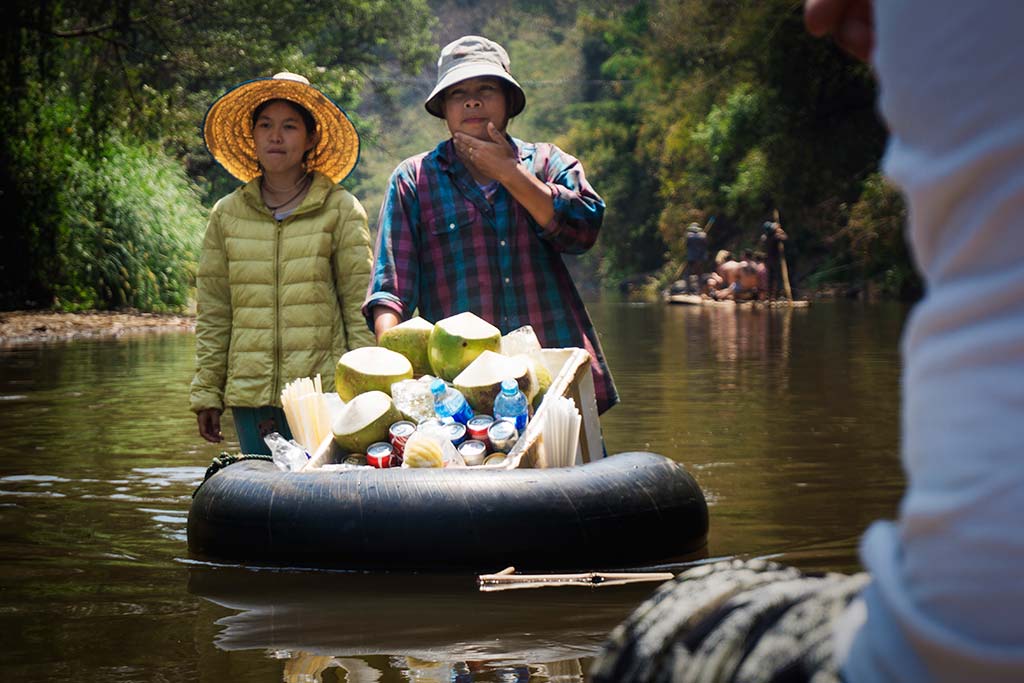 fotografía de viaje Tailandia venta agua