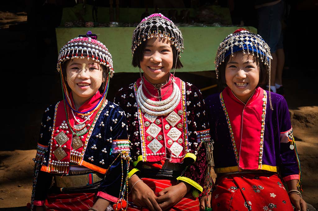 fotografía de viaje Tailandia trajes tradicionales