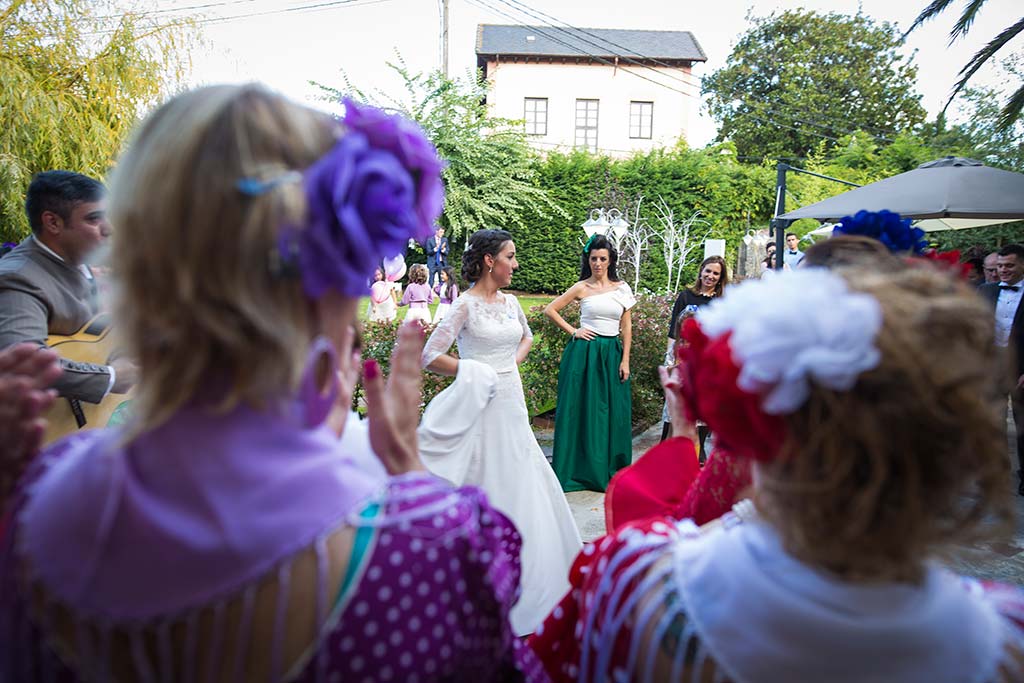 fotos de boda solares baile sevillanas