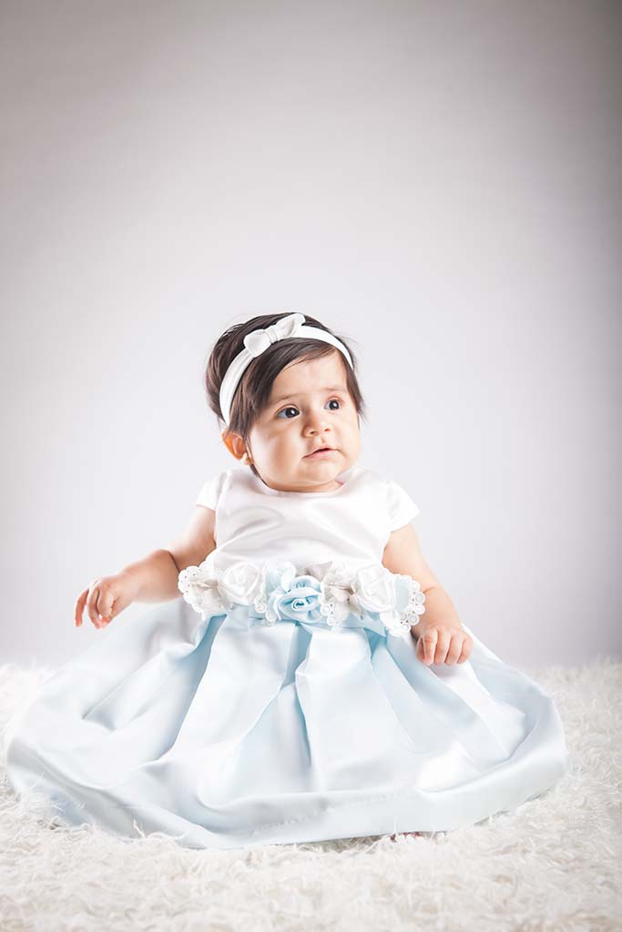 fotos de bebes Alejandra vestido