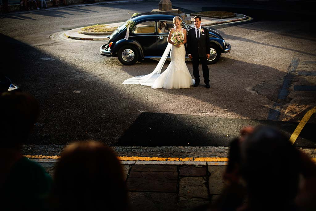 Fotos de bodas Santander Diana y Javier llegada