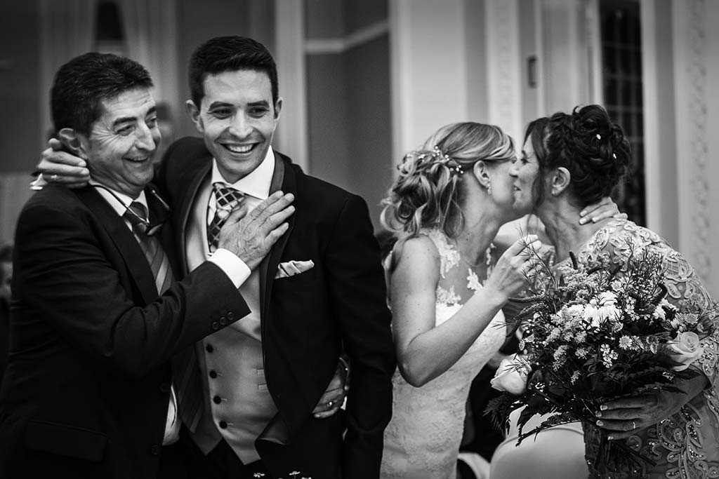 Fotos de bodas Santander Diana y Javier padrinos