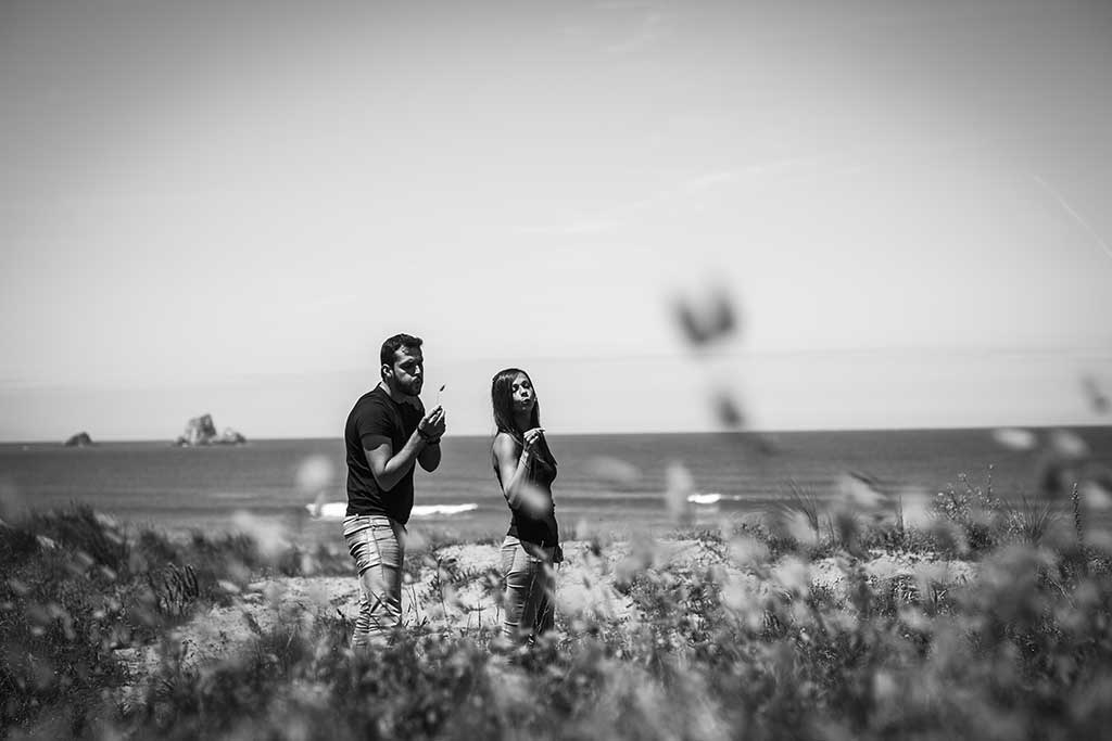 fotografo de bodas preboda liencres isa asier soplar