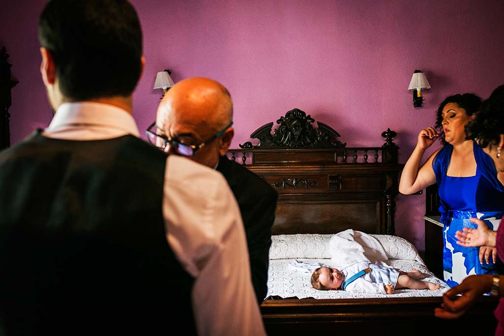 fotografo de bodas Cantabria Isa y Asier bebe