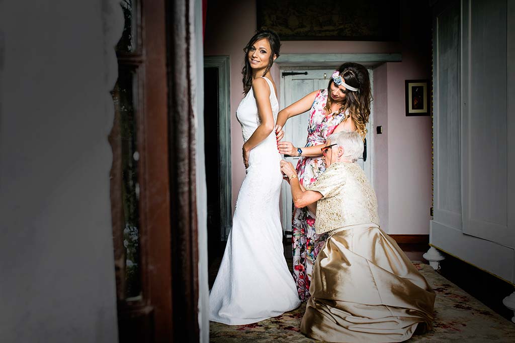 fotografo de bodas Cantabria Isa y Asier novia