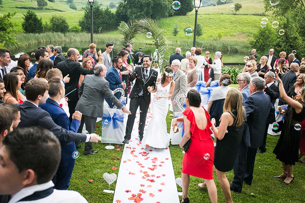 fotografo de bodas Cantabria Isa y Asier salida