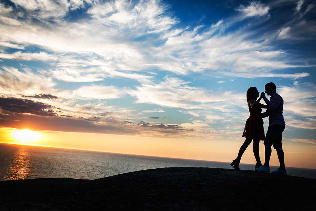 fotos preboda Santander Marcos Greiz Andrea y Samuel baile al atardecer