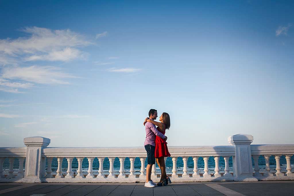 fotos preboda Santander Marcos Greiz Andrea y Samuel sardinero