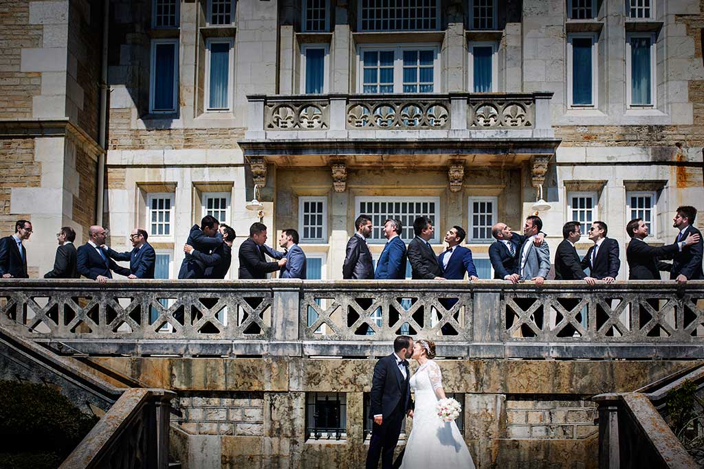 fotografo de bodas santander maria angel amigos