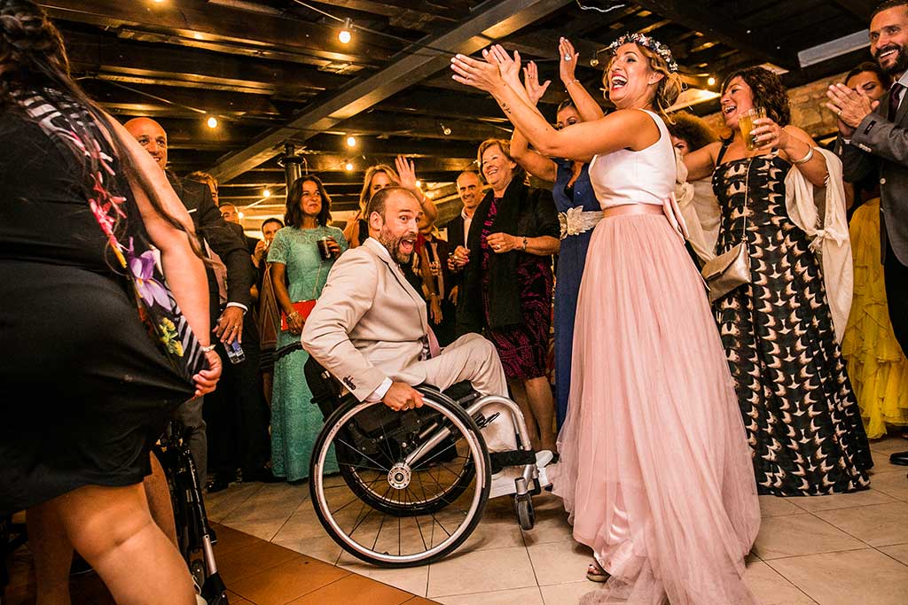 fotógrafo de bodas Cantabria baile nupcial