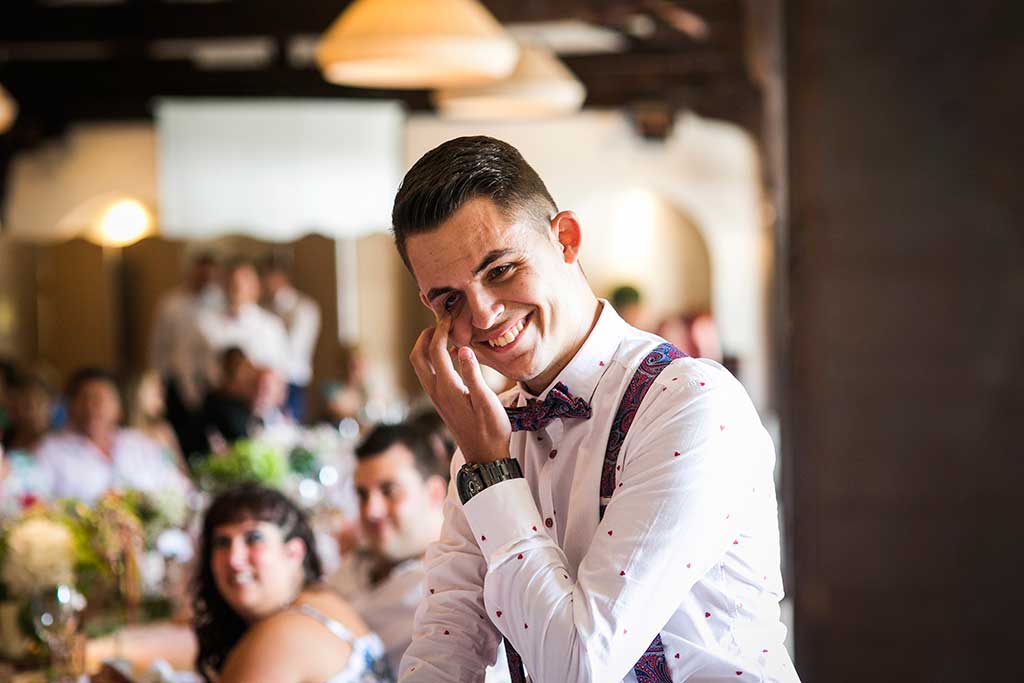 fotografo bodas Cantabria Andrea y Samuel lloros hermano