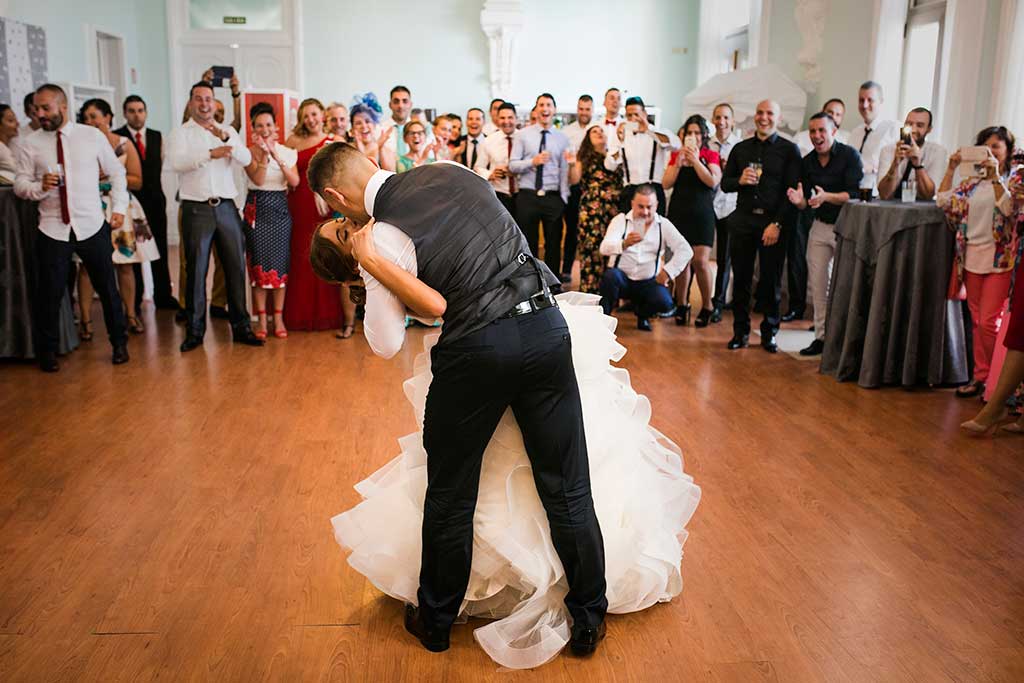 fotógrafo de bodas Santander Sandra y Fran baile nupcial