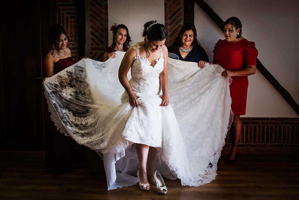 fotógrafo de bodas Cantabria Sara y Luis zapato