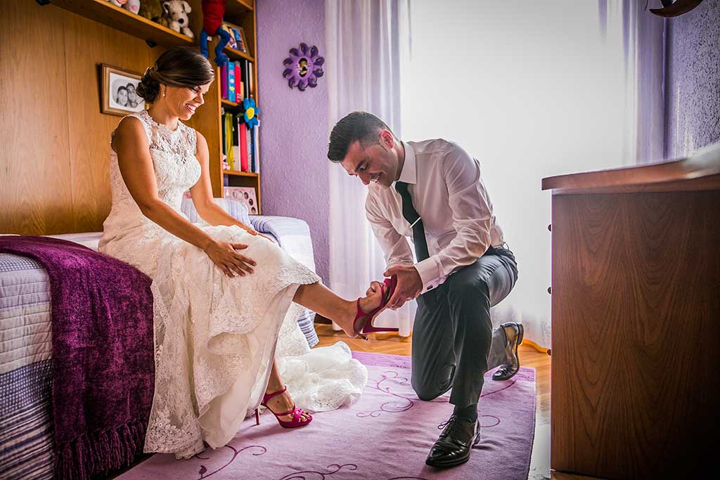 fotografo de bodas Santander Mario Carla preparativos novia