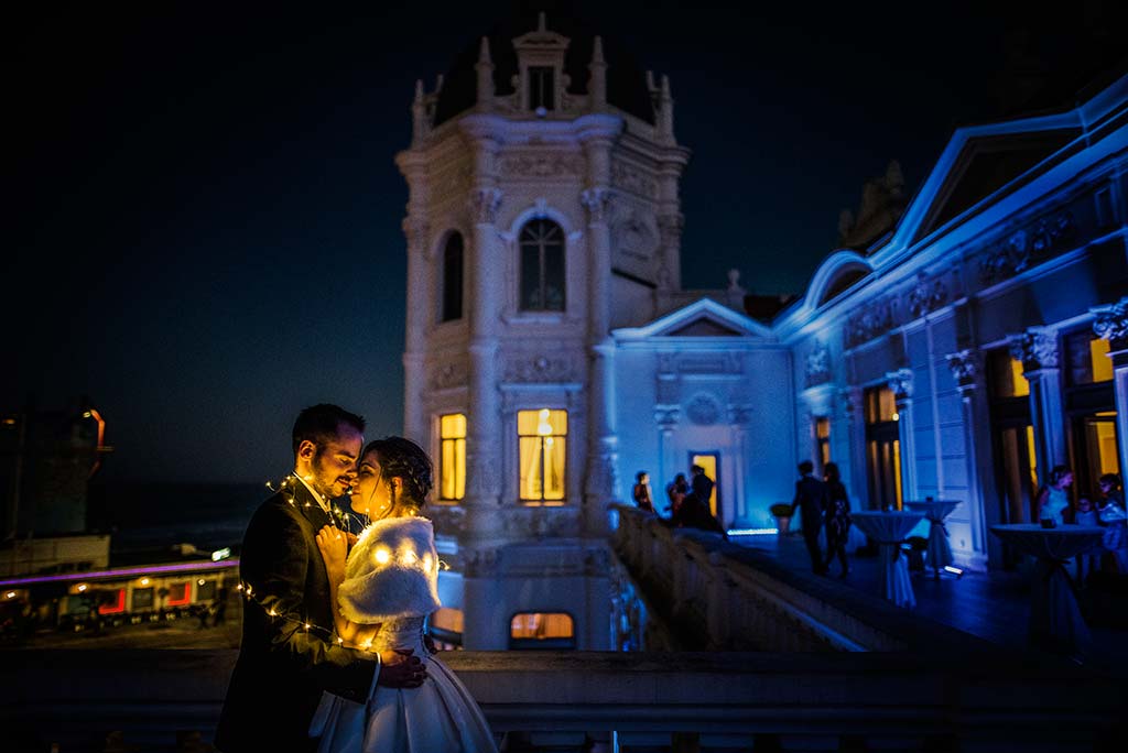 fotografo de bodas en Cantabria Maria y Borja torreo Casino
