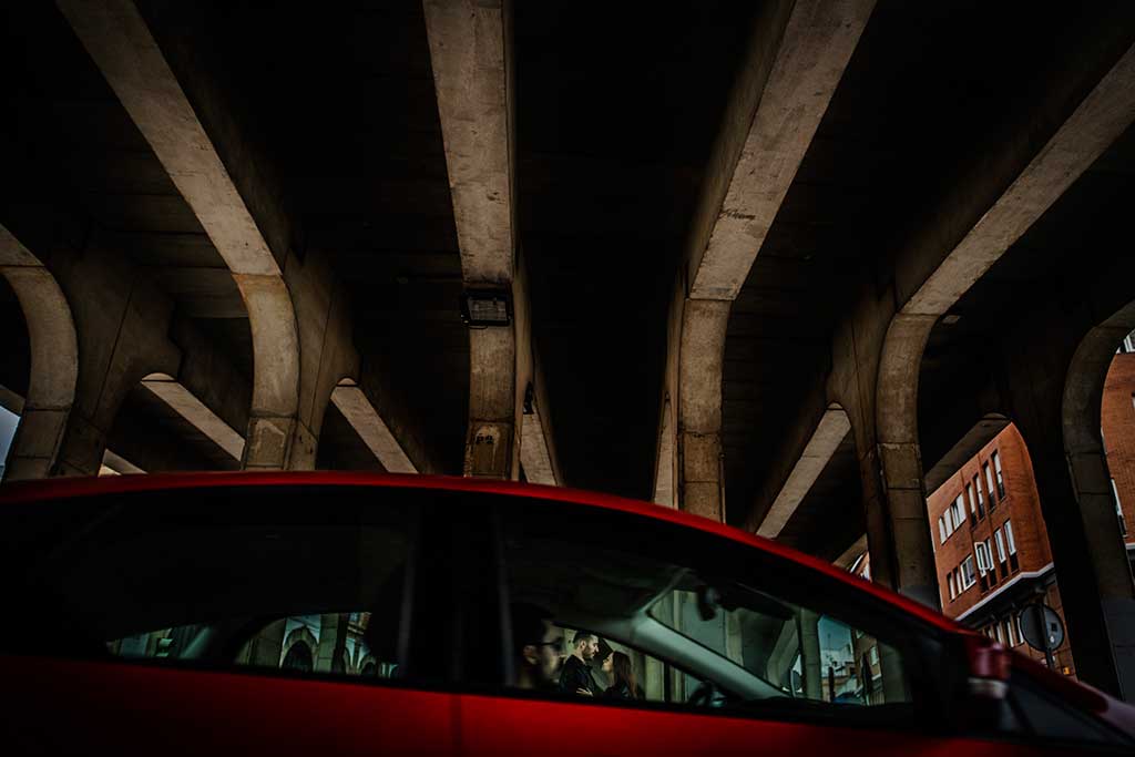 Fotógrafo de bodas Sevilla Marcos Greiz coche