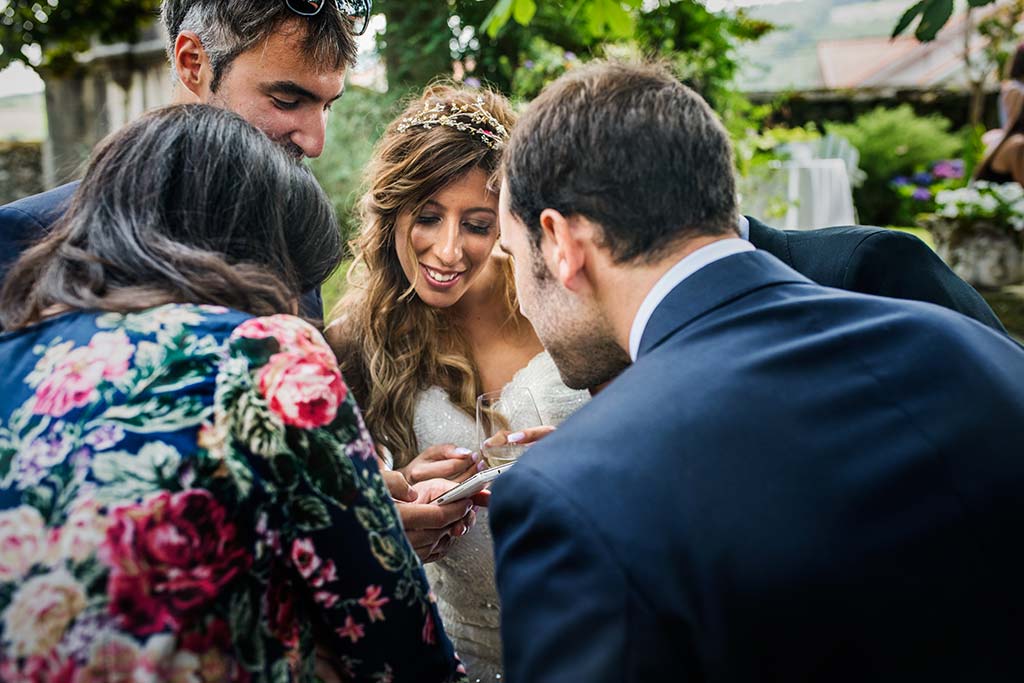 Fotógrafo de bodas Cantabria Marcos Greiz Ane y Felix noiva coctel