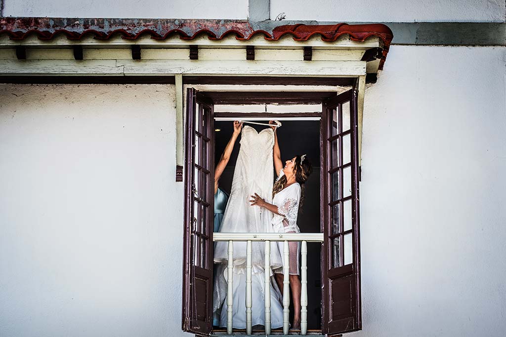 Fotógrafo de bodas Cantabria Marcos Greiz Ane y Felix vestido