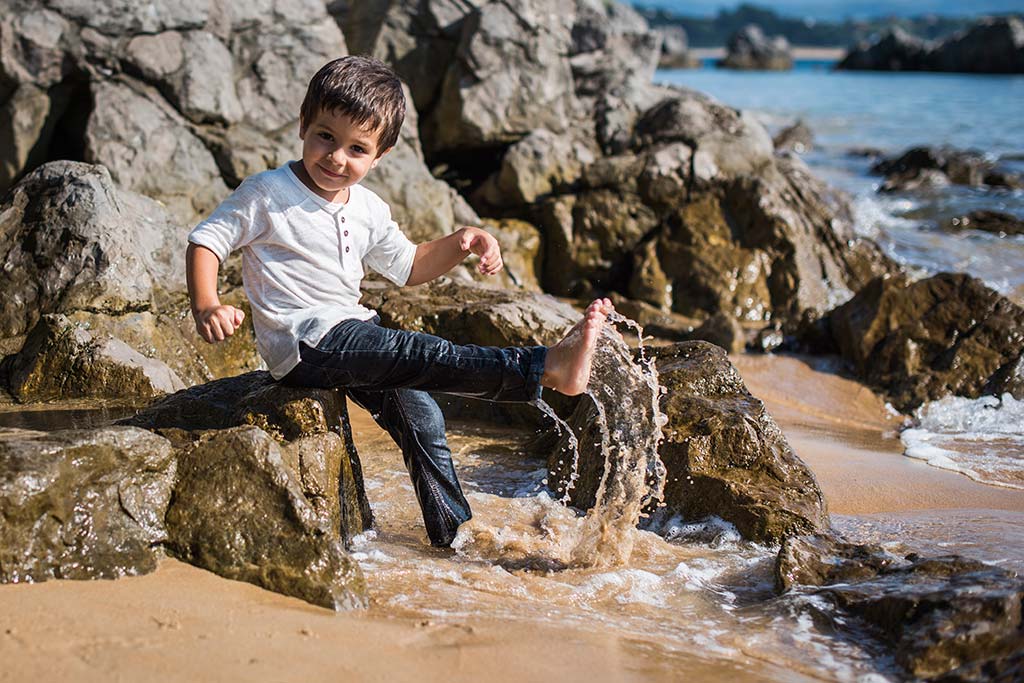 fotos de niños Santander Marcos Greiz Alex playita