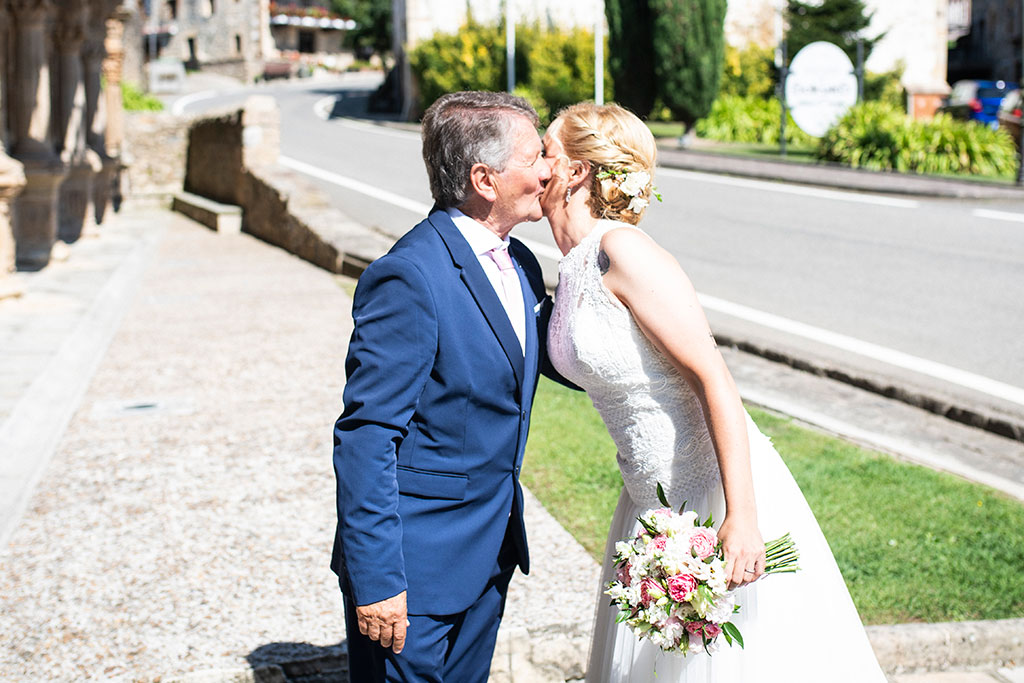 Fotografos de boda Cantabria Maria Aaron Marcos Greiz papa