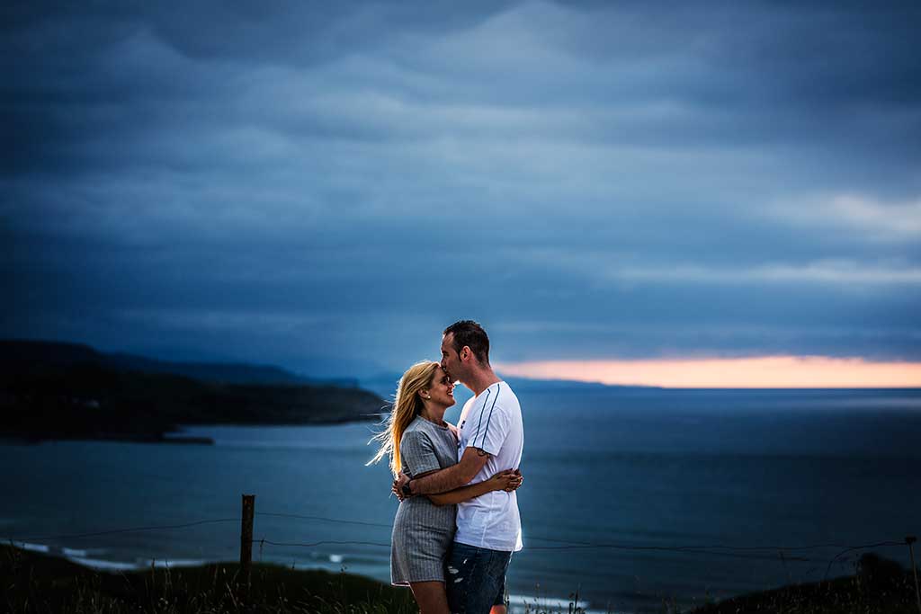 Fotografos de boda Cantabria Maria Aaron Marcos Greiz preboda atardecer