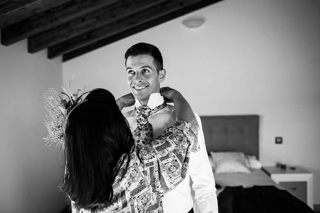 fotógrafo de bodas Cantabria Ana y Mario corbata