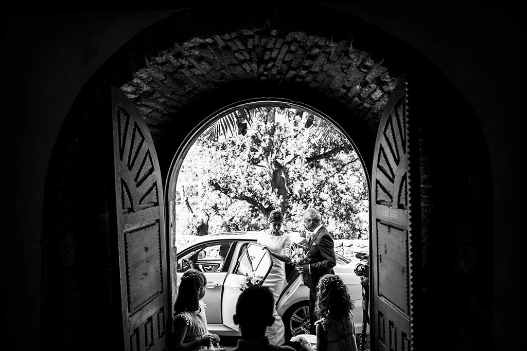 fotógrafo de bodas Cantabria Ana y Mario llegada novia