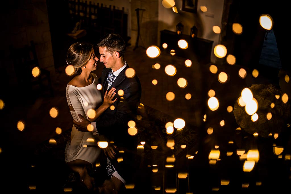 fotógrafo de bodas Cantabria Ana y Mario luces