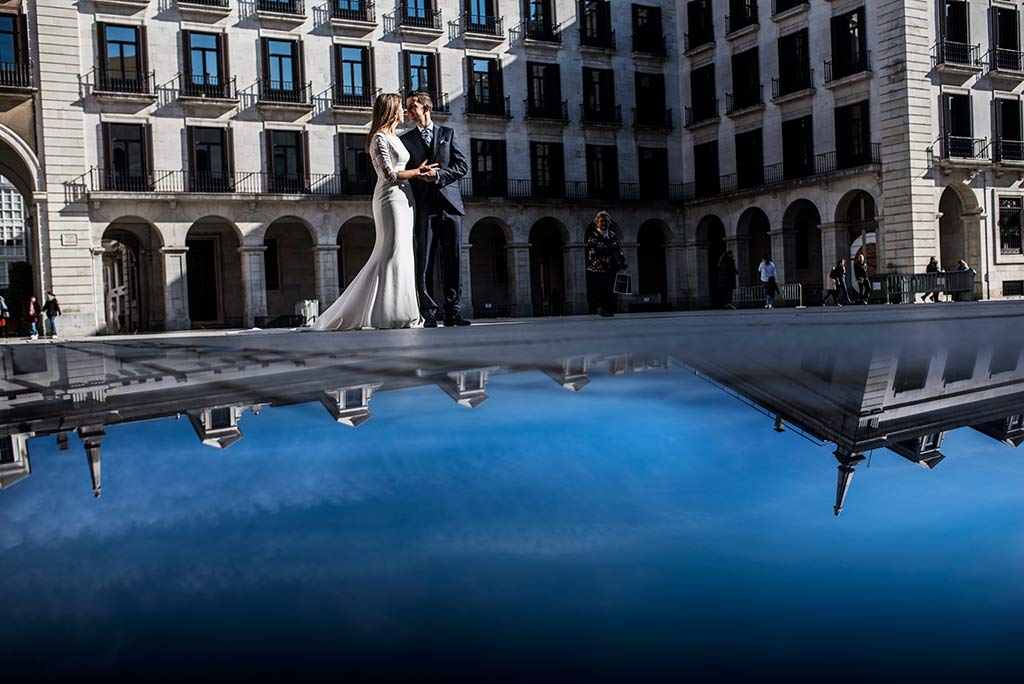 fotógrafo de bodas Cantabria Ana y Mario porticada