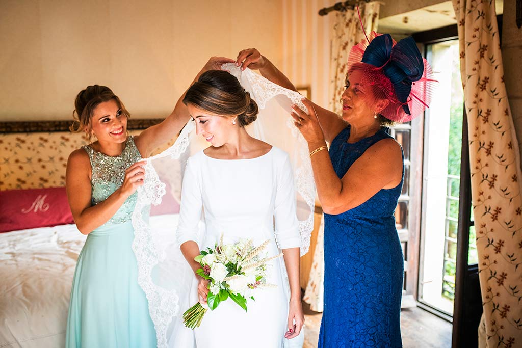 fotógrafo de bodas Cantabria Ana y Mario velo