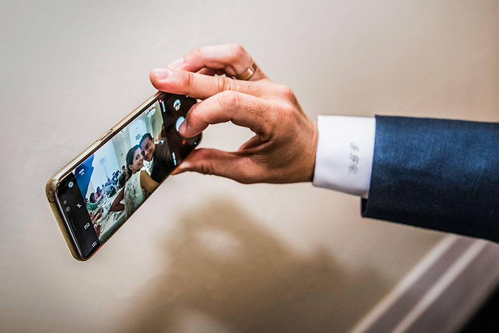 fotografo de bodas Cantabria Nati Isma selfie