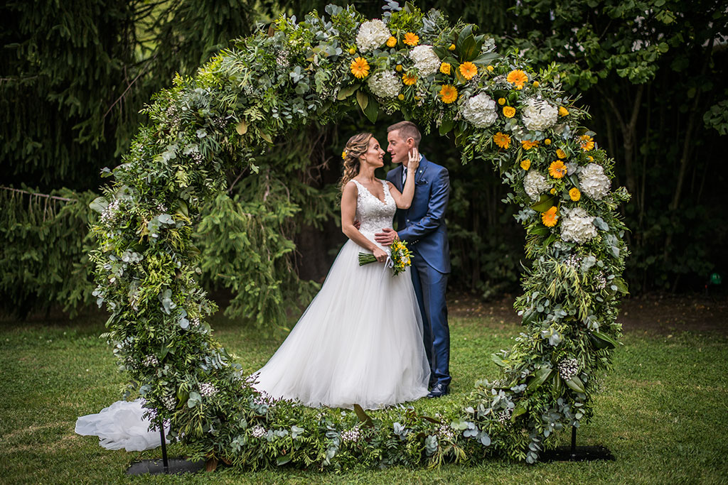 Fotógrafo de bodas Cantabria Marcos Greiz, Katia y Sergio arco