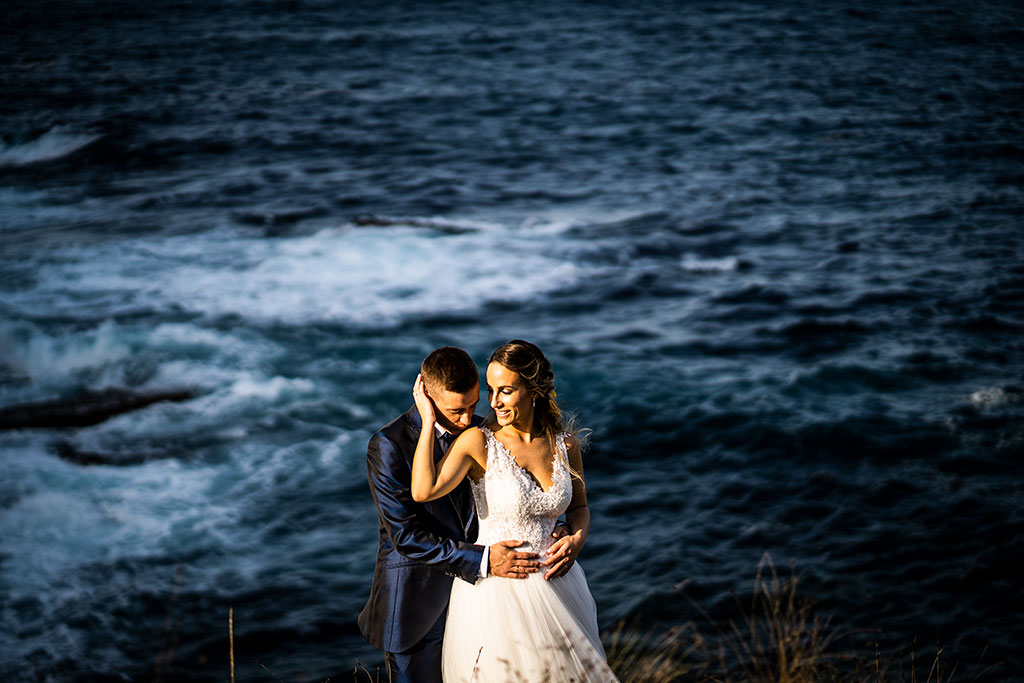 Fotógrafo de bodas Cantabria Marcos Greiz, Katia y Sergio besito