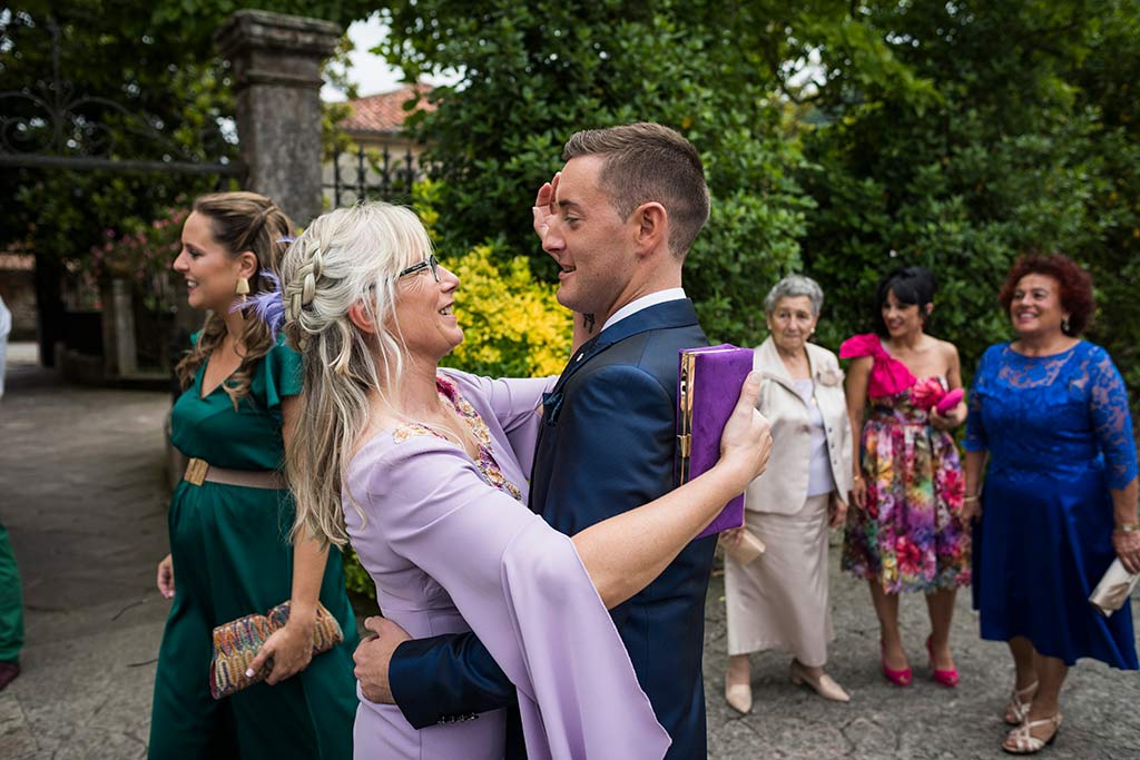 Fotógrafo de bodas Cantabria Marcos Greiz, Katia y Sergio suegra