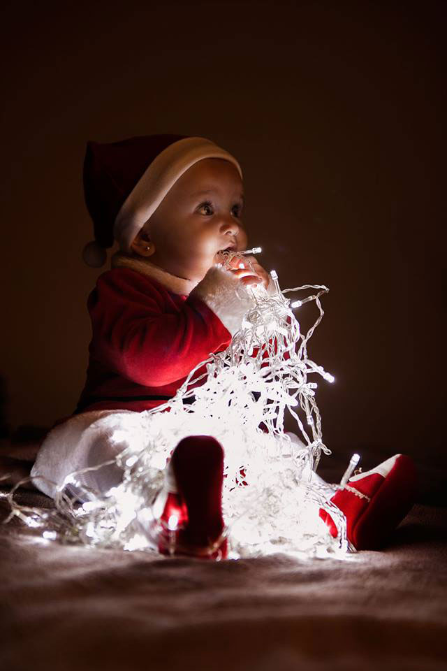 fotos de niños mini sesiones Navidad Lucia