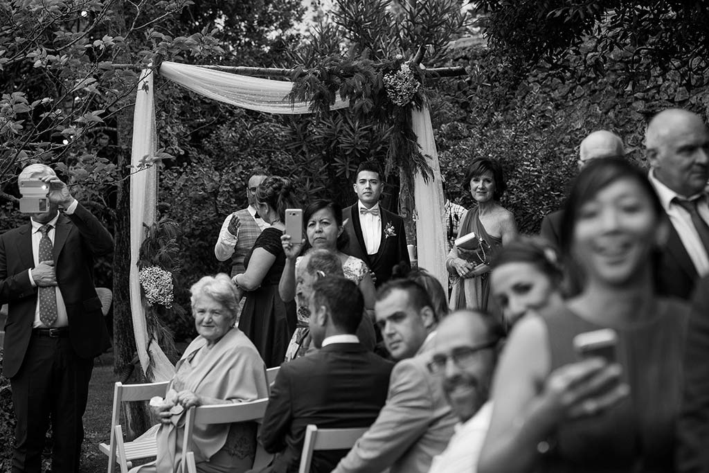 fotógrafo de bodas Marta Ricardo Marcos Greiz espera