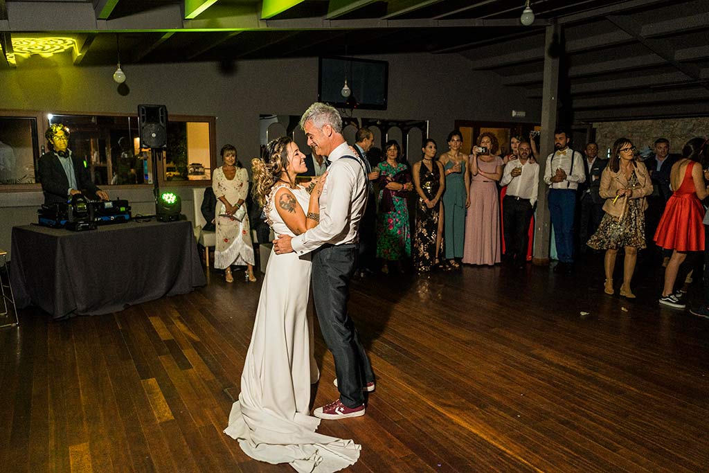 Fotógrafo de bodas Santander Marcos Greiz Noe Ricardo primer baile