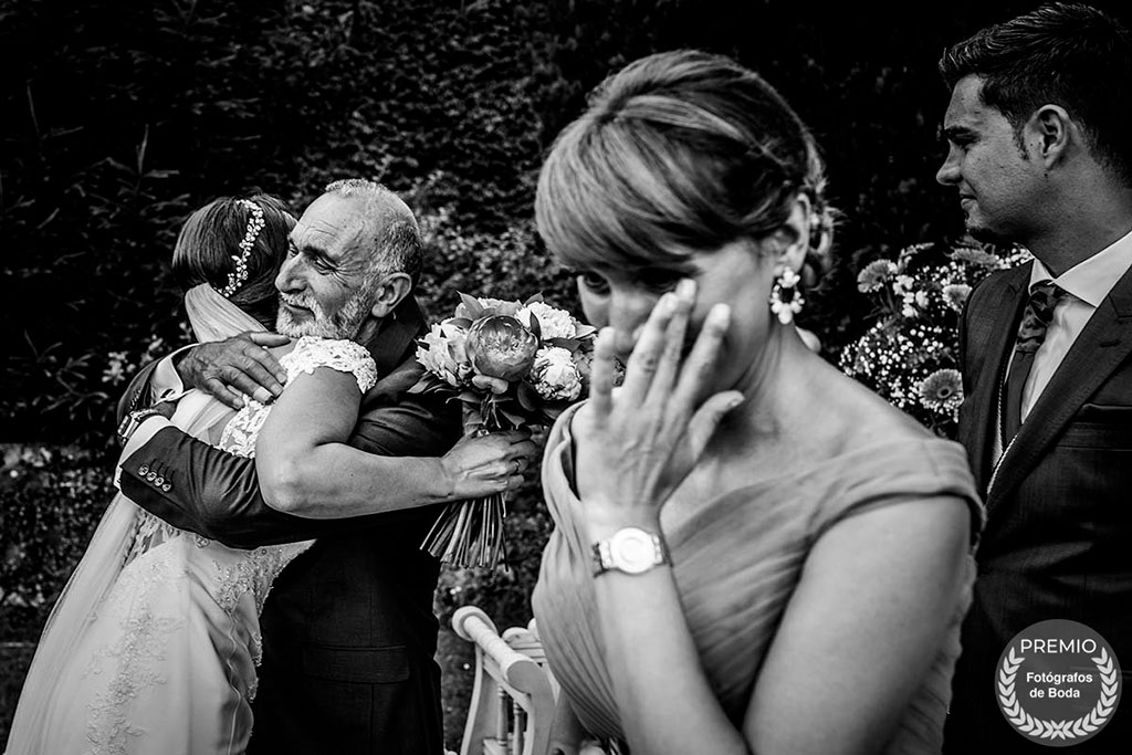 fotógrafo boda Santander feliz día del padre abrazo