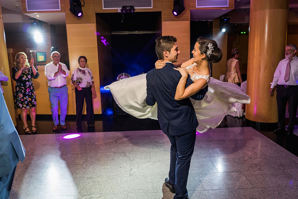 fotógrafo de bodas Santander Blanca y Fran baile