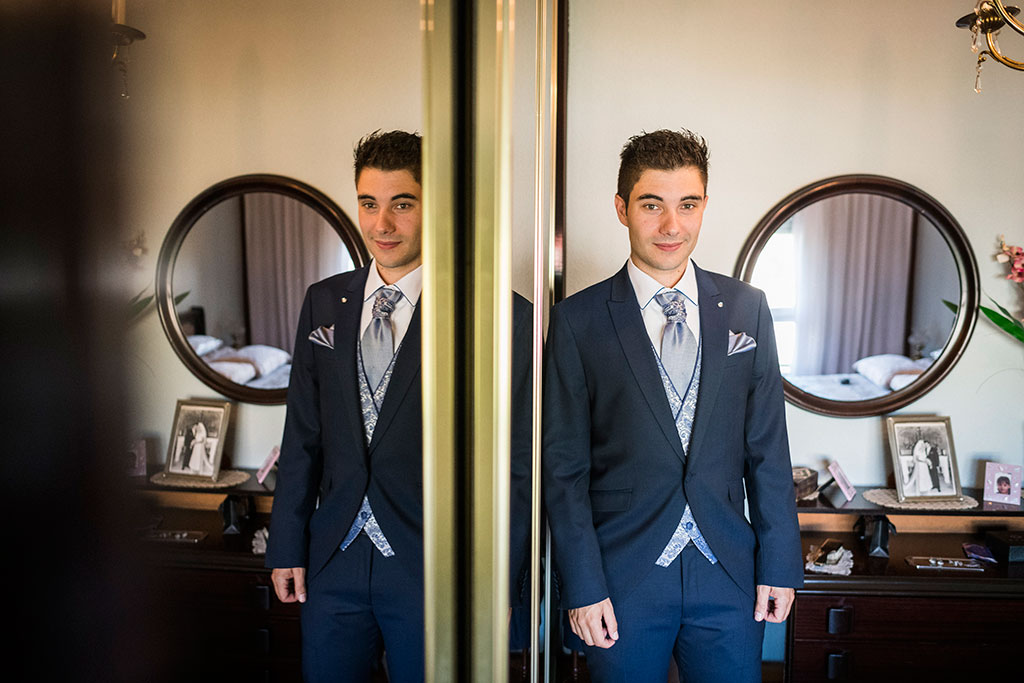 fotógrafo de bodas Santander Blanca y Fran novio