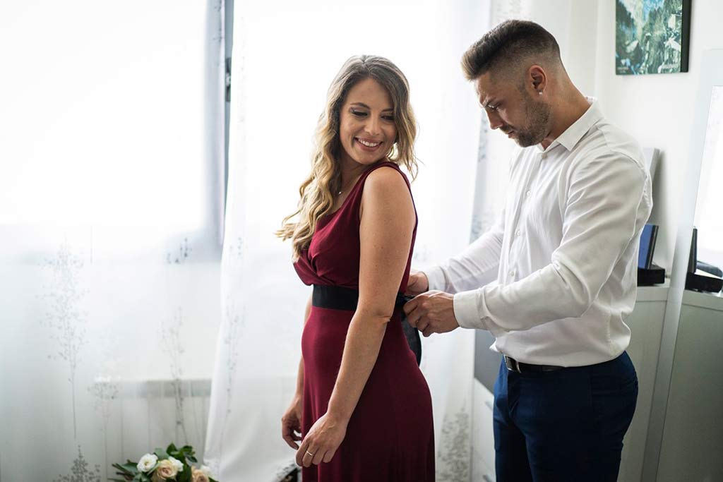 boda íntima en Cantabria Marcos Greiz vestido