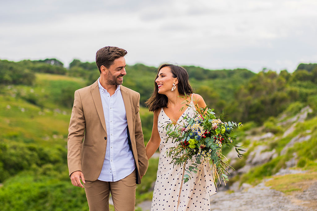 Elopement en Cantabria Marcos Greiz llegada