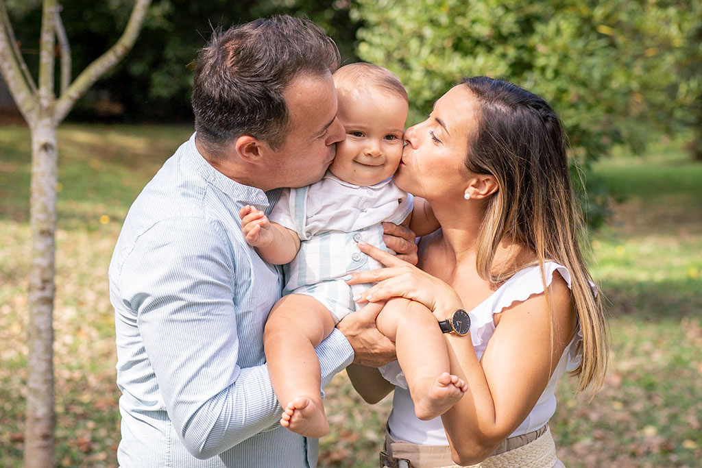 fotos de niños Marcos Greiz Santander beso