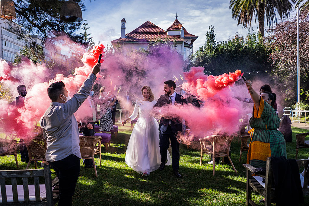 fotógrafo de bodas Cantabria Santander covid19 Marcos Greiz humo