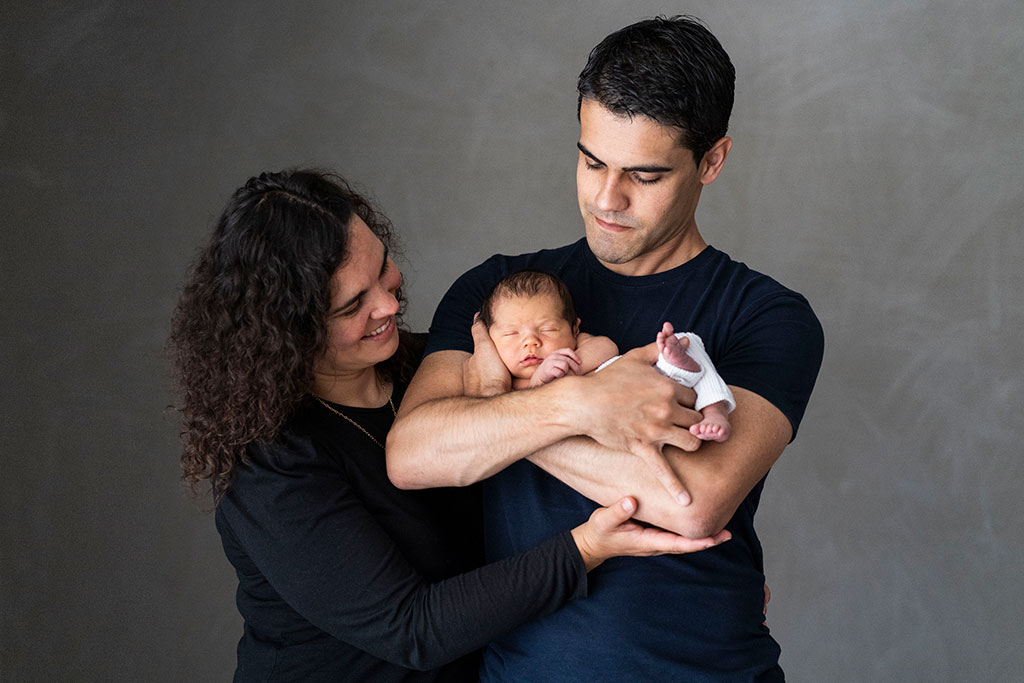 fotógrafo bebes newborn recién nacido Santander familia