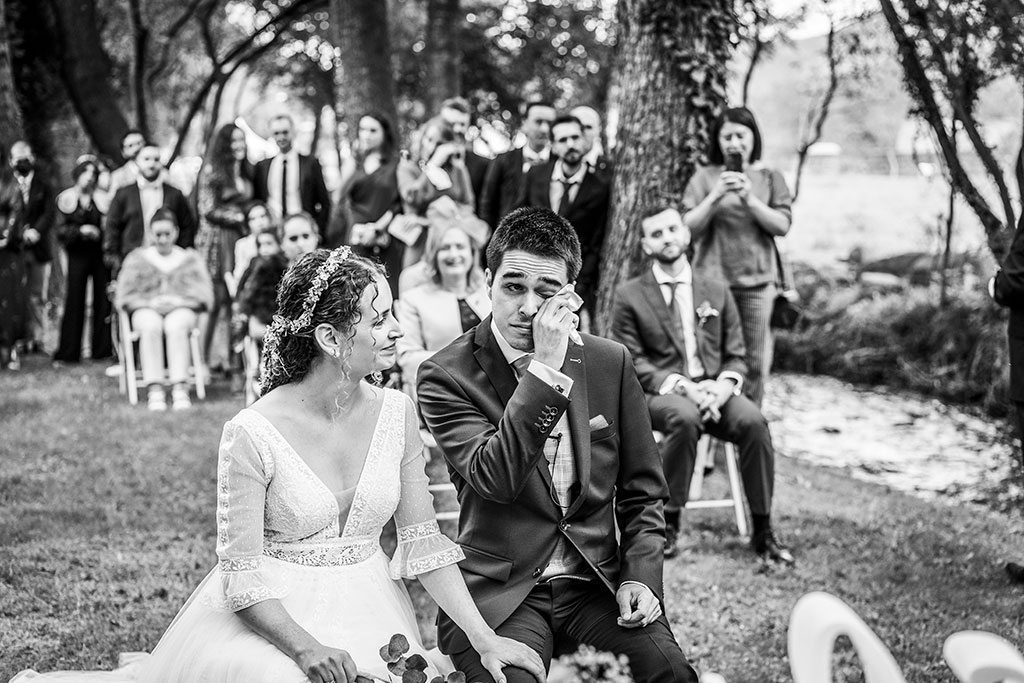 Fotógrafo de bodas Cantabria Marcos Greiz Deva Jorge emocion
