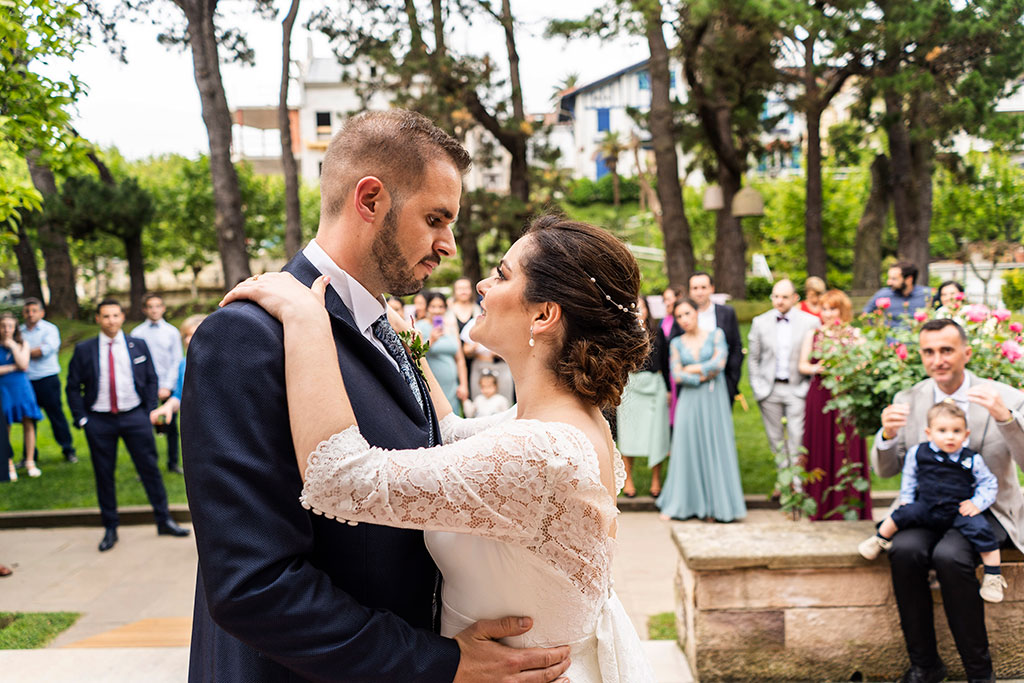 fotografía bodas Santander Cantabria Sara e Ivan baile nupcial