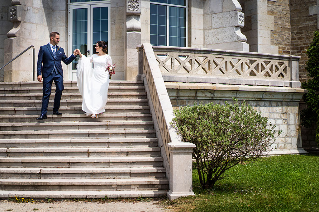 fotografía bodas Santander Cantabria Sara e Ivan bajada