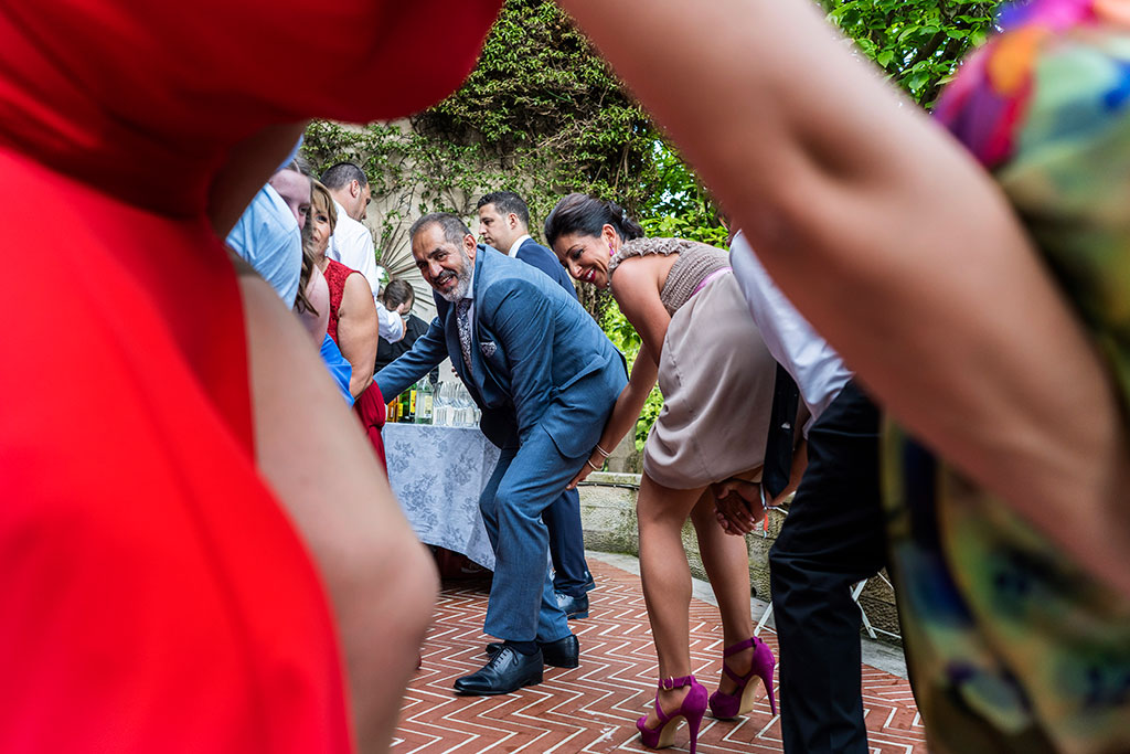 fotografía bodas Santander Cantabria Sara e Ivan conga