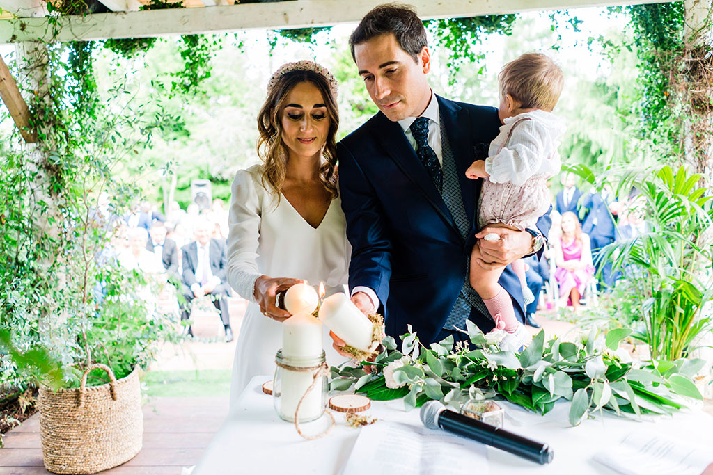 Fotógrafo de bodas en Cantabria Carla y Nacho vela